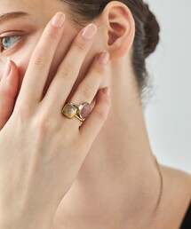 ete（エテ）の「○[ジュレ] レッドアベンチュリン リング（リング