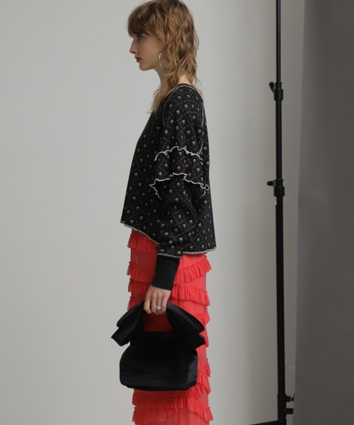 ブラウス シャツ (mag.by c)FLOWER EMBROIDERY SHIRTS レディース mag.by c)FLOWER EMBROIDERY SHIRTS（シャツ/ブラウス）｜ROSE