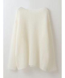 モヘアニットプルオーバー