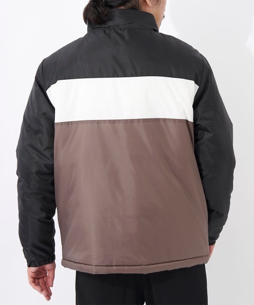 FILA(フィラ)の「中綿スタンドジャケット(ダウンジャケット/コート・メンズ・ブラック/ダークブルー/ブラウン系その他・MEDIUM/LARGE/X-LARGE)」の20枚目の写真