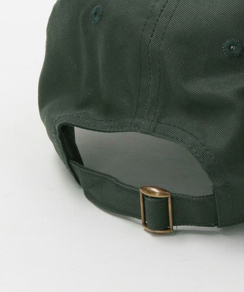 green label relaxing（グリーンレーベルリラクシング）の「GLR スーベニア キャップ（キャップ・メンズ・ダークグリーン/ナチュラル・FREE）」の5枚目の写真