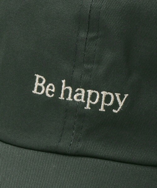 green label relaxing（グリーンレーベルリラクシング）の「GLR スーベニア キャップ（キャップ・メンズ・ダークグリーン/ナチュラル・FREE）」の4枚目の写真
