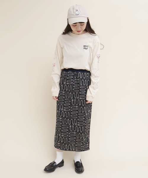 didizizi（ディディジジ）の「ヘビブロックJQ　SK（スカート・レディース・ブラック/グリーン・FREE）」の3枚目の写真