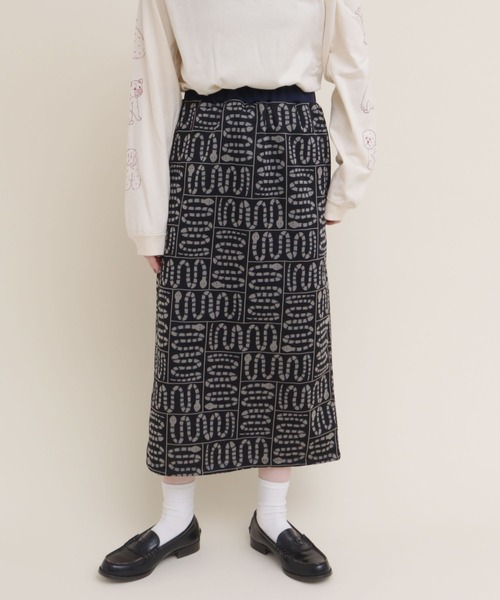 didizizi（ディディジジ）の「ヘビブロックJQ　SK（スカート・レディース・ブラック/グリーン・FREE）」の10枚目の写真