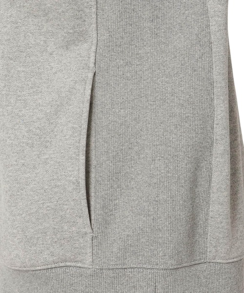 NANGA（ナンガ）の「ECO HYBRID CAMPING MANNERS RRC SWEATSHIRT（スウェット・メンズ・カーキ/ブラック/ライトグレー/オートミール・S/M/L/XL）」の7枚目の写真