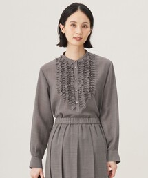 ハイツイストビエラフロントフリル ブラウス