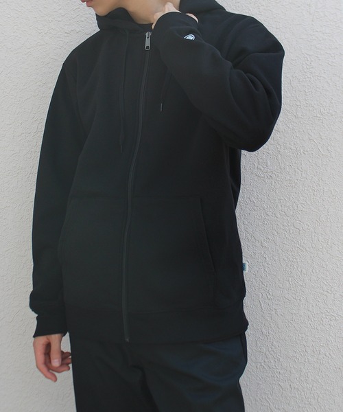 DISCUS ATHLETIC（ディスカス　アスレチック）の「【DISCUS ATHLETIC/ディスカス アスレチック】裏起毛フルZIPパーカ－（パーカー・メンズ・ネイビー/ブルーグリーン/ブラック/杢グレー・XL/L/M）」の2枚目の写真
