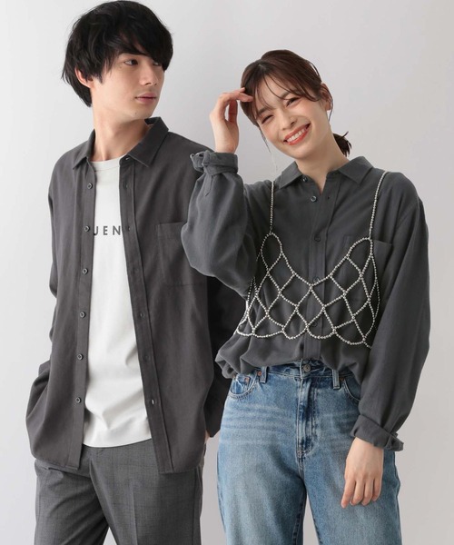 お客です！(^o^)いつもありがとうございますm(_ _)m セール】やわらかリッチネルレギュラーシャツ/116351（シャツ