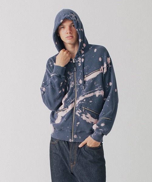 SILAS（サイラス）の「FULL ZIP SWEAT HOODIE（パーカー・メンズ・アッシュ/ブラック/ネイビー・M/L/XL）」の16枚目の写真