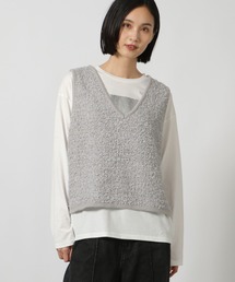 LAKOLE | 2WAYテープヤーンベスト / 145835(ベスト)