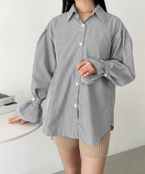 CLEA（クレア）の「リブニットショートパンツ（その他パンツ・レディース・ベージュ/アイボリー/ブラック/グレー・FREE）」の9枚目の写真