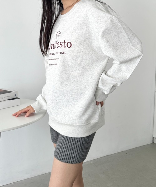 CLEA（クレア）の「リブニットショートパンツ（その他パンツ・レディース・ベージュ/アイボリー/ブラック/グレー・FREE）」の12枚目の写真