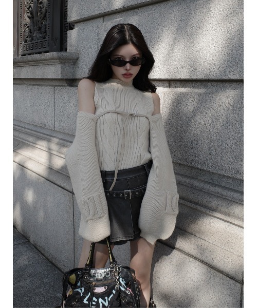 ダーリッチ DDケーブルニットアンサンブル Darich（ダーリッチ）の「DDケーブルニットアンサンブル