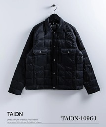 【TAION(タイオン)】〈メンズ〉ベーシック Gジャン ダウンジャケット