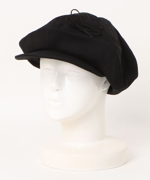 Mayree（メイリー）の「【urge select】ブラック ボリューム リボン付き キャスケット（キャスケット・レディース・ブラック・FREE）」の4枚目の写真