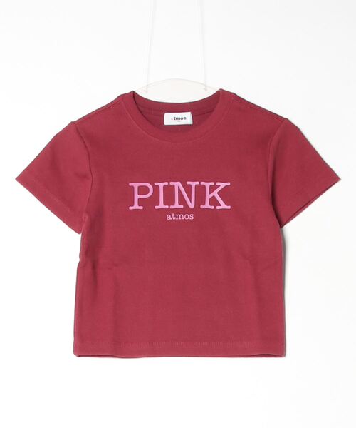 atmos pink(アトモスピンク)の「atmos pink Rib Tight T-Shirt / アトモス ピンク リブ タイト ティーシャツ(Tシャツ/カットソー・レディース・バーガンディー/ブラック/ホワイト・FREE)」の16枚目の写真