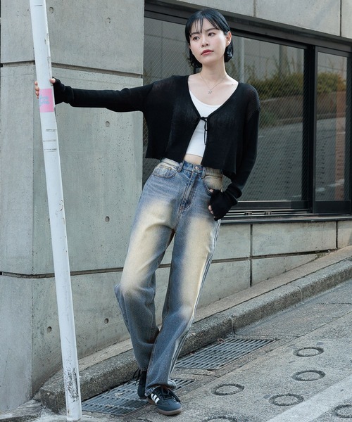 3.3 Field Trip （3.3フィールドトリップ）の「3.3 Field Trip／ブラストデニム（デニムパンツ・レディース・ブルー・SMALL/MEDIUM）」の4枚目の写真