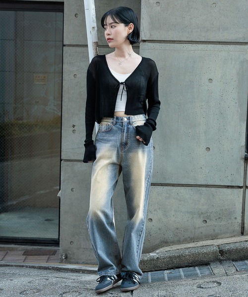 3.3 Field Trip （3.3フィールドトリップ）の「3.3 Field Trip／ブラストデニム（デニムパンツ・レディース・ブルー・SMALL/MEDIUM）」の5枚目の写真