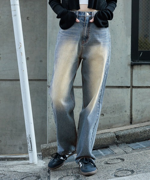 3.3 Field Trip （3.3フィールドトリップ）の「3.3 Field Trip／ブラストデニム（デニムパンツ・レディース・ブルー・SMALL/MEDIUM）」の7枚目の写真