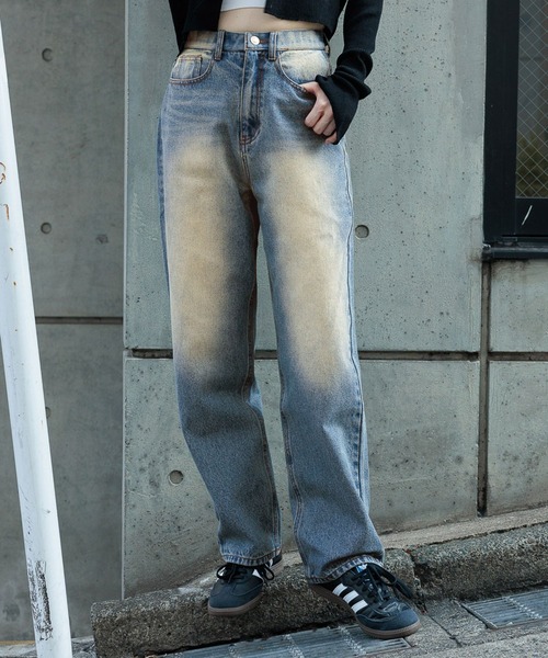 3.3 Field Trip （3.3フィールドトリップ）の「3.3 Field Trip／ブラストデニム（デニムパンツ・レディース・ブルー・SMALL/MEDIUM）」の8枚目の写真