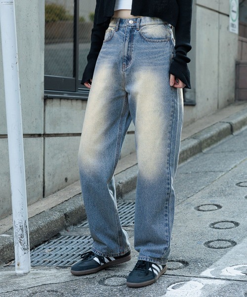 3.3 Field Trip （3.3フィールドトリップ）の「3.3 Field Trip／ブラストデニム（デニムパンツ・レディース・ブルー・SMALL/MEDIUM）」の9枚目の写真