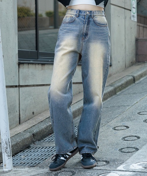 3.3 Field Trip （3.3フィールドトリップ）の「3.3 Field Trip／ブラストデニム（デニムパンツ・レディース・ブルー・SMALL/MEDIUM）」の10枚目の写真