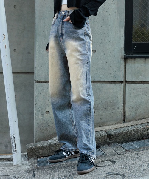 3.3 Field Trip （3.3フィールドトリップ）の「3.3 Field Trip／ブラストデニム（デニムパンツ・レディース・ブルー・SMALL/MEDIUM）」の11枚目の写真