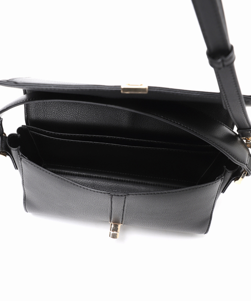 MIAN (ミアン)の「MIAN/ミアン ベルトデザイン2WAYショルダーバッグ(ショルダーバッグ・レディース・ブラウン/ブラック/アイボリー・FREE)」の17枚目の写真