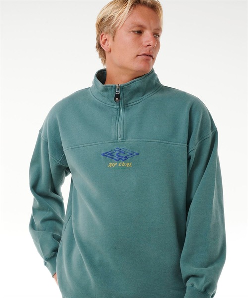 【セール】M QUEST 1/4 ZIP CREW プルオーバー（ブルゾン）｜RIP CURL（リップカール）