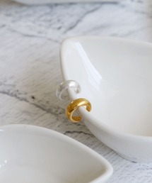 colleca la | [silver925]プランプ マットイヤーカフ〈金属アレルギー対応〉(イヤーカフ)