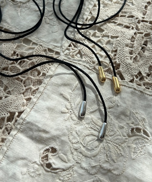 ciite'（シーテ）の「シンプルコードチョーカー（チョーカー・レディース・ゴールド/シルバー/キャメル/ブラウン/ゴールド系その他/シルバー系その他・FREE）」の14枚目の写真