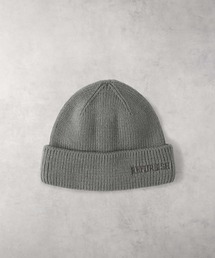 【Refurbish】ロゴ刺繍ニットワッチ