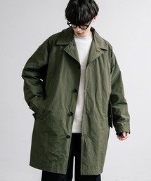 Audience オーディエンス 綿ナイロン高密度ポプリン M-51 モッズステンカラーコート AUD7284