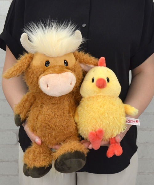NICI/FF2024 ウシ マクモーレー ぬいぐるみ33cm（おもちゃ）｜nici