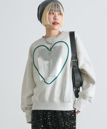 w closet | ハートロゴスウェット(Tシャツ/カットソー)
