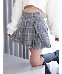 EATME | アシンメトリーベルトプリーツスカート(スカート)