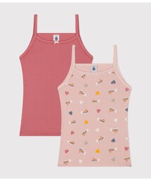 PETIT BATEAU（プチバトー）の「キャミソール２枚組（インナーウェア/肌着・キッズ）」