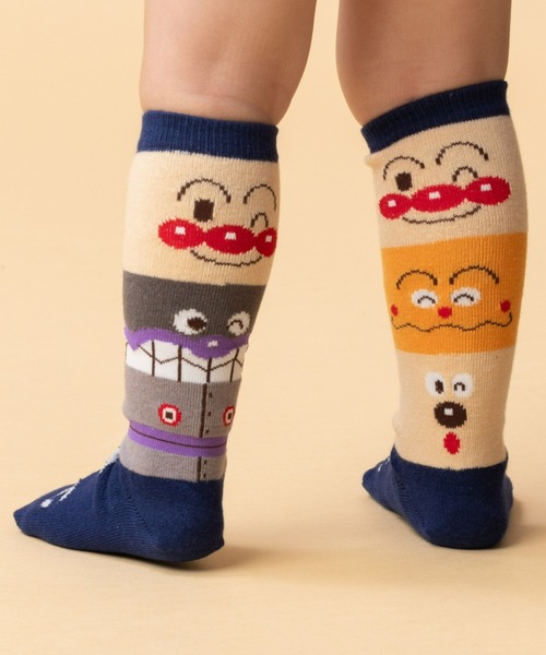 ANPANMAN KIDS COLLECTION(アンパンマンキッズコレクション)の「ツミツミハイソックス(ソックス/靴下・キッズ・ネイビー・15-17cm/13-15cm/11-13cm)」の2枚目の写真