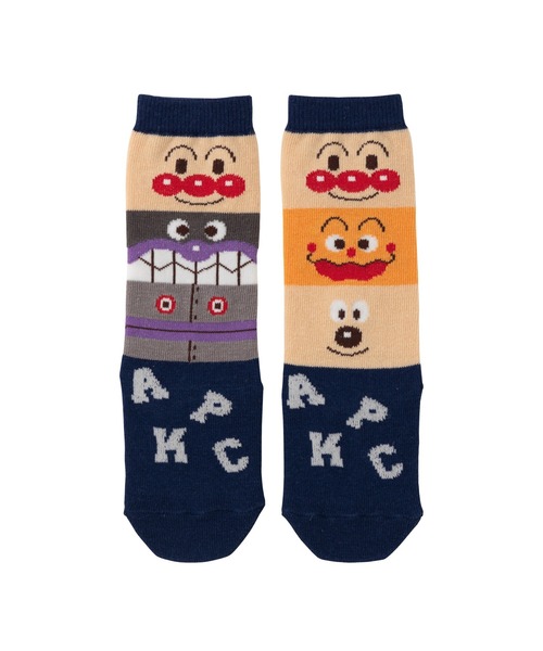ANPANMAN KIDS COLLECTION(アンパンマンキッズコレクション)の「ツミツミハイソックス(ソックス/靴下・キッズ・ネイビー・15-17cm/13-15cm/11-13cm)」の3枚目の写真