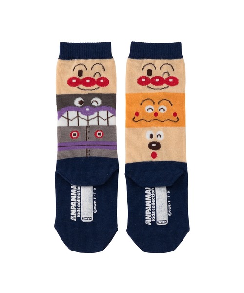 ANPANMAN KIDS COLLECTION(アンパンマンキッズコレクション)の「ツミツミハイソックス(ソックス/靴下・キッズ・ネイビー・15-17cm/13-15cm/11-13cm)」の4枚目の写真