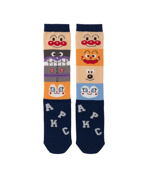 ANPANMAN KIDS COLLECTION(アンパンマンキッズコレクション)の「ツミツミハイソックス(ソックス/靴下・キッズ・ネイビー・15-17cm/13-15cm/11-13cm)」の5枚目の写真