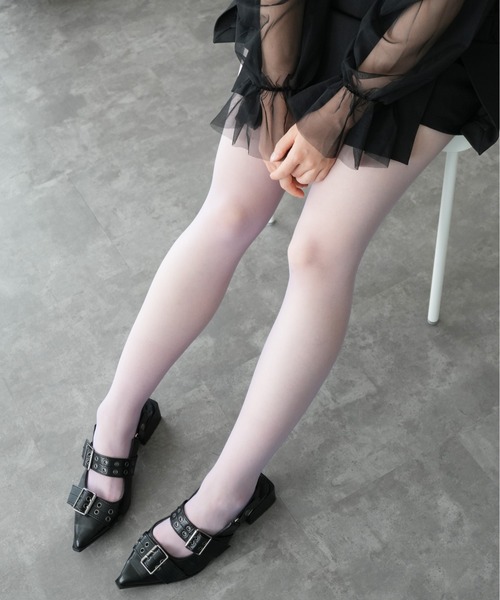 IMARI(イマリ)の「【 IMARI / イマリ 】 ウォーム カラー タイツ #(タイツ/ストッキング・レディース・ブラウン/ボルドー/ネイビー/レッド/パープル/グレー/ピンク/パープル系その他/ブルー系その他2/ブルー/ミント/イエロー/ピンク系その他・FREE)」の9枚目の写真