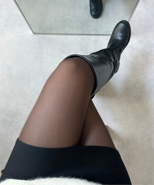 IMARI（イマリ）の「【 IMARI / イマリ 】 ウォーム カラー タイツ #（タイツ/ストッキング・レディース・ブラウン/ボルドー/ネイビー/レッド/パープル/グレー/ピンク・FREE）」の10枚目の写真