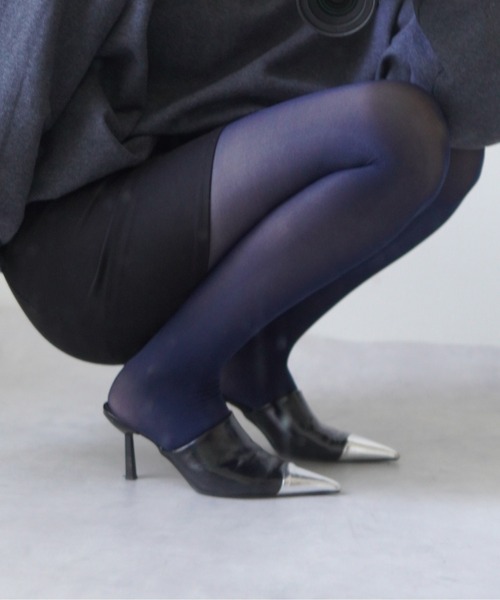 IMARI（イマリ）の「【 IMARI / イマリ 】 ウォーム カラー タイツ #（タイツ/ストッキング・レディース・ブラウン/ボルドー/ネイビー/レッド/パープル/グレー/ピンク・FREE）」の14枚目の写真