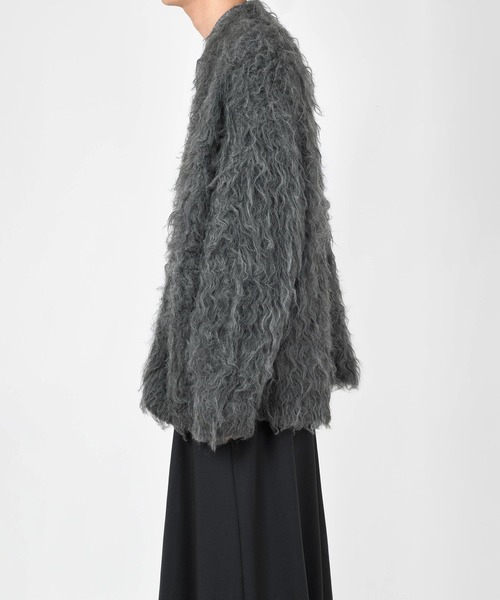 LOOP YARN SHAGGY CARDIGAN（カーディガン/ボレロ）｜LAD MUSICIAN