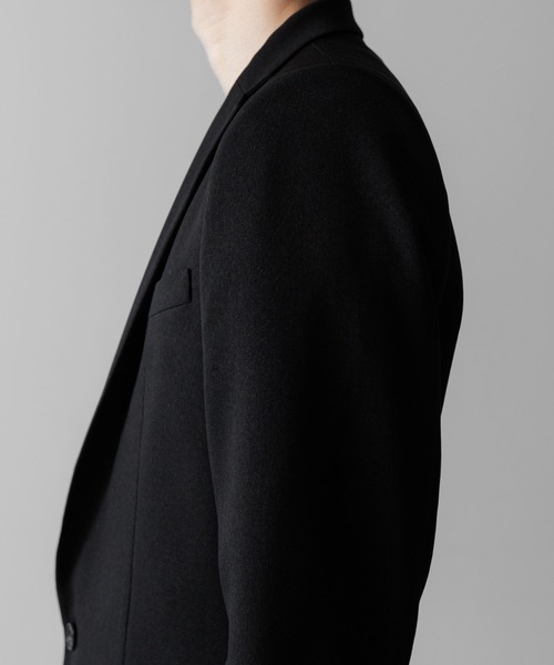 ato(アトウ)の「SHARP TAILORED 2B JK(テーラードジャケット・メンズ・ブラック・48/46/44)」の4枚目の写真