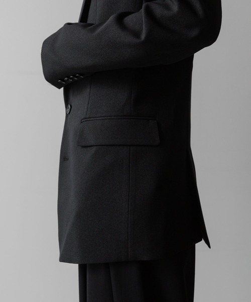ato(アトウ)の「SHARP TAILORED 2B JK(テーラードジャケット・メンズ・ブラック・48/46/44)」の5枚目の写真