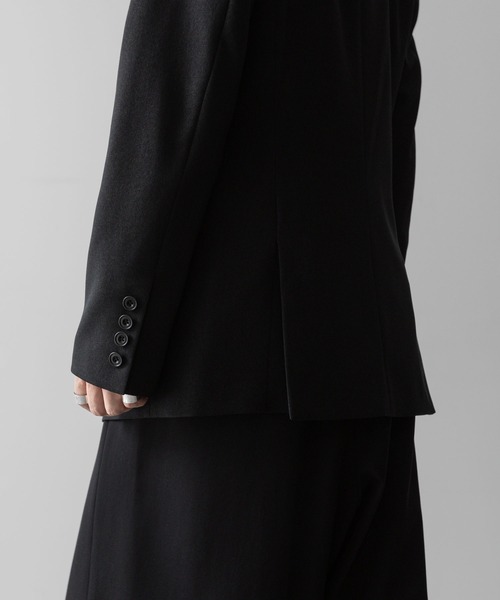 ato(アトウ)の「SHARP TAILORED 2B JK(テーラードジャケット・メンズ・ブラック・48/46/44)」の7枚目の写真