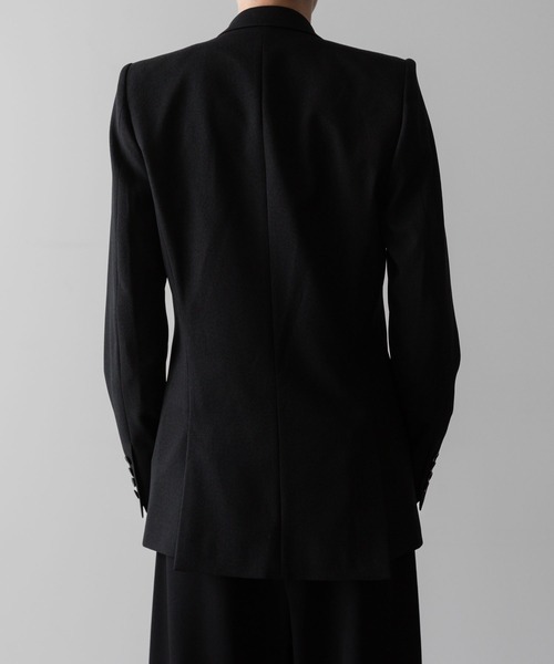 ato(アトウ)の「SHARP TAILORED 2B JK(テーラードジャケット・メンズ・ブラック・48/46/44)」の8枚目の写真