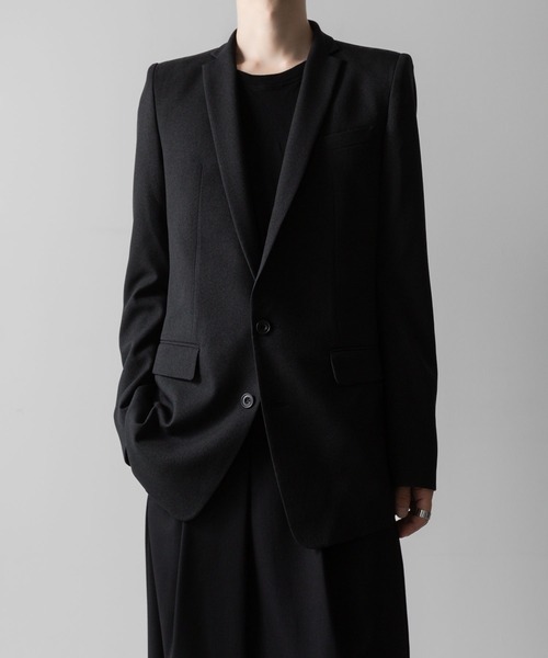 ato(アトウ)の「SHARP TAILORED 2B JK(テーラードジャケット・メンズ・ブラック・48/46/44)」の10枚目の写真